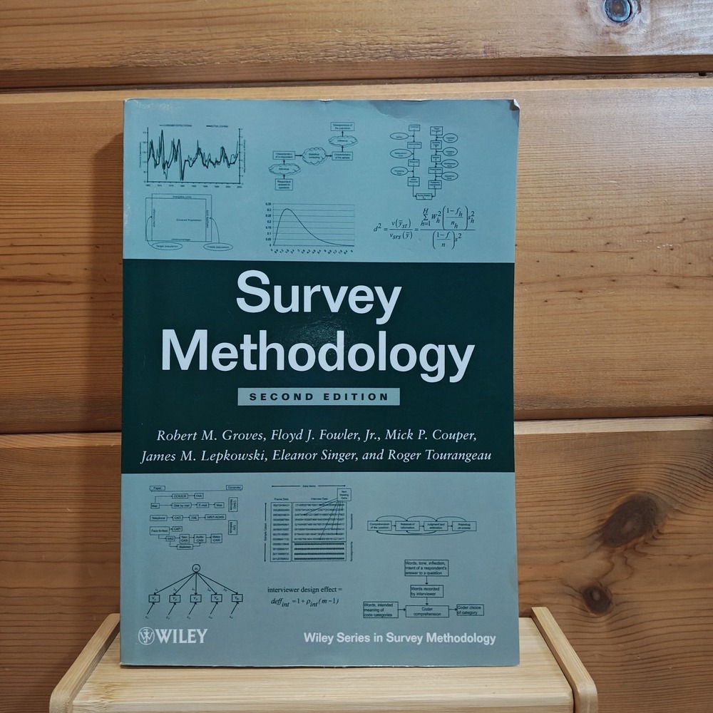 Survey Methodology by Robert M. Groves Second Ed. 2009 Paperback 9780470465462